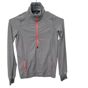 Lululemon Run Wild 1/2 Zip Pullover Women 4 Long Sleeve Pockets Stretch Jacket